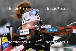 30.01.2022, Arber, Germany (GER): Jenny Enodd (NOR) - IBU Open European Championships Biathlon, mixed relay, Arber (GER). www.nordicfocus.com. © Deubert/NordicFocus. Every downloaded picture is fee-liable.