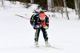 30.01.2022, Arber, Germany (GER): Sophia Schneider (GER) - IBU Open European Championships Biathlon, mixed relay, Arber (GER). www.nordicfocus.com. © Deubert/NordicFocus. Every downloaded picture is fee-liable.