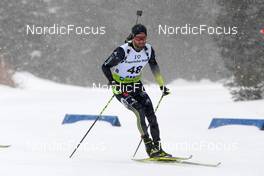 29.01.2022, Arber, Germany (GER): Matthias Dorfer (GER) - IBU Open European Championships Biathlon, pursuit men, Arber (GER). www.nordicfocus.com. © Deubert/NordicFocus. Every downloaded picture is fee-liable.