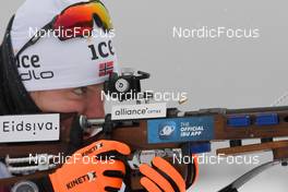 29.01.2022, Arber, Germany (GER): Erlend Bjoentegaard (NOR) - IBU Open European Championships Biathlon, pursuit men, Arber (GER). www.nordicfocus.com. © Deubert/NordicFocus. Every downloaded picture is fee-liable.