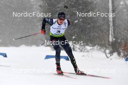 29.01.2022, Arber, Germany (GER): Lucas Fratzscher (GER) - IBU Open European Championships Biathlon, pursuit men, Arber (GER). www.nordicfocus.com. © Deubert/NordicFocus. Every downloaded picture is fee-liable.