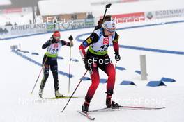 29.01.2022, Arber, Germany (GER): Jenny Enodd (NOR) - IBU Open European Championships Biathlon, pursuit men, Arber (GER). www.nordicfocus.com. © Deubert/NordicFocus. Every downloaded picture is fee-liable.