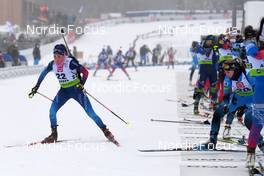 29.01.2022, Arber, Germany (GER): Aita Gasparin (SUI) - IBU Open European Championships Biathlon, pursuit women, Arber (GER). www.nordicfocus.com. © Deubert/NordicFocus. Every downloaded picture is fee-liable.