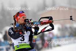 29.01.2022, Arber, Germany (GER): Janina Hettich (GER) - IBU Open European Championships Biathlon, pursuit men, Arber (GER). www.nordicfocus.com. © Deubert/NordicFocus. Every downloaded picture is fee-liable.