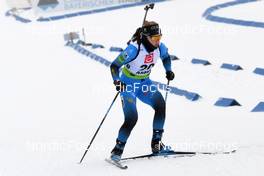 29.01.2022, Arber, Germany (GER): Sophie Chauveau (FRA) - IBU Open European Championships Biathlon, pursuit women, Arber (GER). www.nordicfocus.com. © Deubert/NordicFocus. Every downloaded picture is fee-liable.