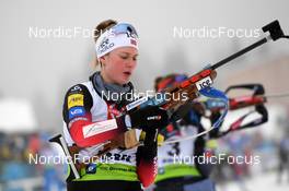 29.01.2022, Arber, Germany (GER): Jenny Enodd (NOR) - IBU Open European Championships Biathlon, pursuit women, Arber (GER). www.nordicfocus.com. © Deubert/NordicFocus. Every downloaded picture is fee-liable.
