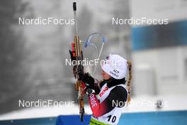 29.01.2022, Arber, Germany (GER): Karoline Erdal (NOR) - IBU Open European Championships Biathlon, pursuit women, Arber (GER). www.nordicfocus.com. © Deubert/NordicFocus. Every downloaded picture is fee-liable.