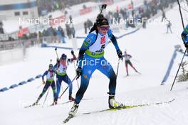 29.01.2022, Arber, Germany (GER): Lou Jeanmonnot (FRA) - IBU Open European Championships Biathlon, pursuit women, Arber (GER). www.nordicfocus.com. © Deubert/NordicFocus. Every downloaded picture is fee-liable.