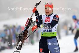 29.01.2022, Arber, Germany (GER): Hanna Kebinger (GER) - IBU Open European Championships Biathlon, pursuit women, Arber (GER). www.nordicfocus.com. © Deubert/NordicFocus. Every downloaded picture is fee-liable.