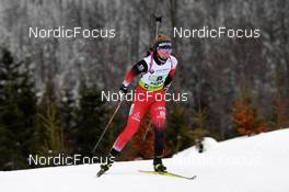 30.01.2022, Arber, Germany (GER): Anna Gandler (AUT) - IBU Open European Championships Biathlon, single mixed relay, Arber (GER). www.nordicfocus.com. © Deubert/NordicFocus. Every downloaded picture is fee-liable.