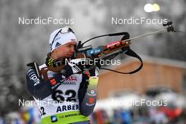 28.01.2022, Arber, Germany (GER): Justus Strelow (GER) - IBU Open European Championships Biathlon, sprint men, Arber (GER). www.nordicfocus.com. © Deubert/NordicFocus. Every downloaded picture is fee-liable.