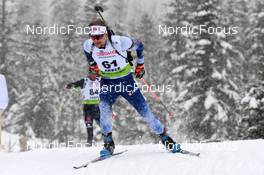 28.01.2022, Arber, Germany (GER): Joni Mustonen (FIN) - IBU Open European Championships Biathlon, sprint men, Arber (GER). www.nordicfocus.com. © Deubert/NordicFocus. Every downloaded picture is fee-liable.