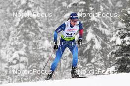 28.01.2022, Arber, Germany (GER): Sandro Bovisi (SUI) - IBU Open European Championships Biathlon, sprint men, Arber (GER). www.nordicfocus.com. © Deubert/NordicFocus. Every downloaded picture is fee-liable.