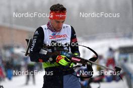28.01.2022, Arber, Germany (GER): Simon Kaiser (GER) - IBU Open European Championships Biathlon, sprint men, Arber (GER). www.nordicfocus.com. © Deubert/NordicFocus. Every downloaded picture is fee-liable.