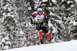 28.01.2022, Arber, Germany (GER): Logan Pletz (CAN) - IBU Open European Championships Biathlon, sprint men, Arber (GER). www.nordicfocus.com. © Deubert/NordicFocus. Every downloaded picture is fee-liable.