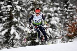28.01.2022, Arber, Germany (GER): Juliane Fruehwirt (GER) - IBU Open European Championships Biathlon, sprint women, Arber (GER). www.nordicfocus.com. © Deubert/NordicFocus. Every downloaded picture is fee-liable.