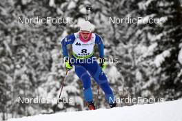 28.01.2022, Arber, Germany (GER): Alina Stremous (MDA) - IBU Open European Championships Biathlon, sprint women, Arber (GER). www.nordicfocus.com. © Deubert/NordicFocus. Every downloaded picture is fee-liable.