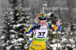 28.01.2022, Arber, Germany (GER): Ingela Andersson (SWE) - IBU Open European Championships Biathlon, sprint women, Arber (GER). www.nordicfocus.com. © Deubert/NordicFocus. Every downloaded picture is fee-liable.