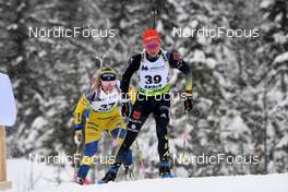 28.01.2022, Arber, Germany (GER): Franziska Hildebrand (GER) - IBU Open European Championships Biathlon, sprint women, Arber (GER). www.nordicfocus.com. © Deubert/NordicFocus. Every downloaded picture is fee-liable.
