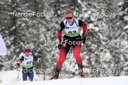 28.01.2022, Arber, Germany (GER): Ragnhild Femsteinevik (NOR) - IBU Open European Championships Biathlon, sprint women, Arber (GER). www.nordicfocus.com. © Deubert/NordicFocus. Every downloaded picture is fee-liable.
