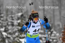 28.01.2022, Arber, Germany (GER): Sophie Chauveau (FRA) - IBU Open European Championships Biathlon, sprint women, Arber (GER). www.nordicfocus.com. © Deubert/NordicFocus. Every downloaded picture is fee-liable.