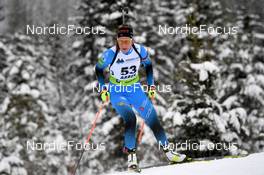 28.01.2022, Arber, Germany (GER): Caroline Colombo (FRA) - IBU Open European Championships Biathlon, sprint women, Arber (GER). www.nordicfocus.com. © Deubert/NordicFocus. Every downloaded picture is fee-liable.