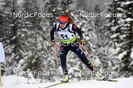 28.01.2022, Arber, Germany (GER): Janina Hettich (GER) - IBU Open European Championships Biathlon, sprint women, Arber (GER). www.nordicfocus.com. © Deubert/NordicFocus. Every downloaded picture is fee-liable.