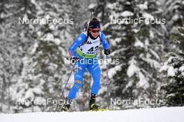 28.01.2022, Arber, Germany (GER): Eleonora Fauner (ITA) - IBU Open European Championships Biathlon, sprint women, Arber (GER). www.nordicfocus.com. © Deubert/NordicFocus. Every downloaded picture is fee-liable.