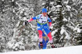 28.01.2022, Arber, Germany (GER): Anastasiia Goreeva (RUS) - IBU Open European Championships Biathlon, sprint women, Arber (GER). www.nordicfocus.com. © Deubert/NordicFocus. Every downloaded picture is fee-liable.