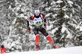 28.01.2022, Arber, Germany (GER): Gillian Gowling (CAN) - IBU Open European Championships Biathlon, sprint women, Arber (GER). www.nordicfocus.com. © Deubert/NordicFocus. Every downloaded picture is fee-liable.