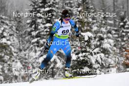28.01.2022, Arber, Germany (GER): Lou Jeanmonnot (FRA) - IBU Open European Championships Biathlon, sprint women, Arber (GER). www.nordicfocus.com. © Deubert/NordicFocus. Every downloaded picture is fee-liable.