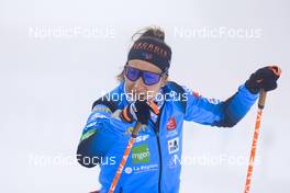 25.01.2022, Arber, Germany (GER): Caroline Colombo (FRA) - IBU Open European Championships Biathlon, training, Arber (GER). www.nordicfocus.com. © Manzoni/NordicFocus. Every downloaded picture is fee-liable.