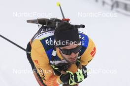 25.01.2022, Arber, Germany (GER): Matthias Dorfer (GER) - IBU Open European Championships Biathlon, training, Arber (GER). www.nordicfocus.com. © Manzoni/NordicFocus. Every downloaded picture is fee-liable.