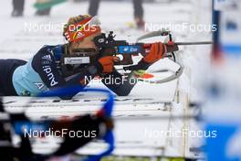 25.01.2022, Arber, Germany (GER): Hanna Kebinger (GER) - IBU Open European Championships Biathlon, training, Arber (GER). www.nordicfocus.com. © Manzoni/NordicFocus. Every downloaded picture is fee-liable.