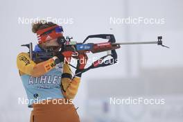 25.01.2022, Arber, Germany (GER): Janina Hettich (GER) - IBU Open European Championships Biathlon, training, Arber (GER). www.nordicfocus.com. © Manzoni/NordicFocus. Every downloaded picture is fee-liable.