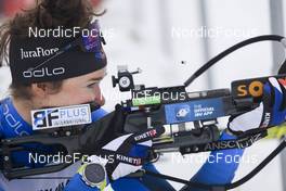 25.01.2022, Arber, Germany (GER): Lou Jeanmonnot (FRA) - IBU Open European Championships Biathlon, training, Arber (GER). www.nordicfocus.com. © Manzoni/NordicFocus. Every downloaded picture is fee-liable.