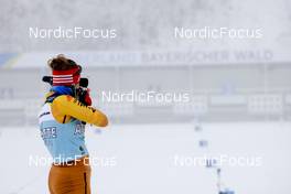 25.01.2022, Arber, Germany (GER): Janina Hettich (GER) - IBU Open European Championships Biathlon, training, Arber (GER). www.nordicfocus.com. © Manzoni/NordicFocus. Every downloaded picture is fee-liable.