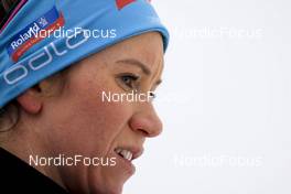 25.01.2022, Arber, Germany (GER): Elisa Gasparin (SUI) - IBU Open European Championships Biathlon, training, Arber (GER). www.nordicfocus.com. © Manzoni/NordicFocus. Every downloaded picture is fee-liable.