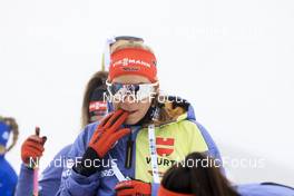 25.01.2022, Arber, Germany (GER): Hanna Kebinger (GER) - IBU Open European Championships Biathlon, training, Arber (GER). www.nordicfocus.com. © Manzoni/NordicFocus. Every downloaded picture is fee-liable.