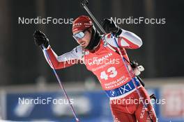 29.11.2022, Kontiolahti, Finland (FIN): Joscha Burkhalter (SUI) - IBU World Cup Biathlon, individual men, Kontiolahti (FIN). www.nordicfocus.com. © Manzoni/NordicFocus. Every downloaded picture is fee-liable.