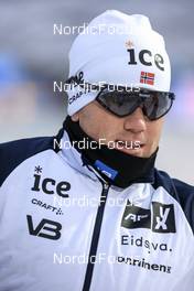 29.11.2022, Kontiolahti, Finland (FIN): Johannes Dale (NOR) - IBU World Cup Biathlon, individual men, Kontiolahti (FIN). www.nordicfocus.com. © Manzoni/NordicFocus. Every downloaded picture is fee-liable.