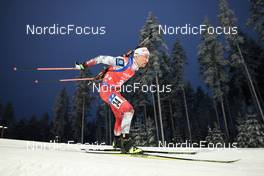 29.11.2022, Kontiolahti, Finland (FIN): Felix Leitner (AUT) - IBU World Cup Biathlon, individual men, Kontiolahti (FIN). www.nordicfocus.com. © Manzoni/NordicFocus. Every downloaded picture is fee-liable.