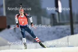29.11.2022, Kontiolahti, Finland (FIN): Sean Doherty (USA) - IBU World Cup Biathlon, individual men, Kontiolahti (FIN). www.nordicfocus.com. © Manzoni/NordicFocus. Every downloaded picture is fee-liable.