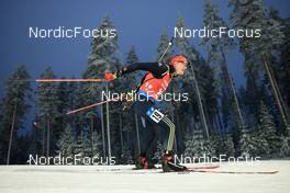 29.11.2022, Kontiolahti, Finland (FIN): Benedikt Doll (GER) - IBU World Cup Biathlon, individual men, Kontiolahti (FIN). www.nordicfocus.com. © Manzoni/NordicFocus. Every downloaded picture is fee-liable.