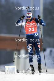 29.11.2022, Kontiolahti, Finland (FIN): Olli Hiidensalo (FIN) - IBU World Cup Biathlon, individual men, Kontiolahti (FIN). www.nordicfocus.com. © Manzoni/NordicFocus. Every downloaded picture is fee-liable.