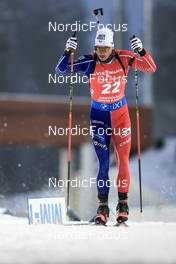 29.11.2022, Kontiolahti, Finland (FIN): Emilien Jacquelin (FRA) - IBU World Cup Biathlon, individual men, Kontiolahti (FIN). www.nordicfocus.com. © Manzoni/NordicFocus. Every downloaded picture is fee-liable.