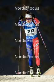 30.11.2022, Kontiolahti, Finland (FIN): Lou Jeanmonnot (FRA) - IBU World Cup Biathlon, individual women, Kontiolahti (FIN). www.nordicfocus.com. © Manzoni/NordicFocus. Every downloaded picture is fee-liable.