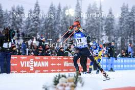 04.12.2022, Kontiolahti, Finland (FIN): Benedikt Doll (GER) - IBU World Cup Biathlon, pursuit men, Kontiolahti (FIN). www.nordicfocus.com. © Manzoni/NordicFocus. Every downloaded picture is fee-liable.