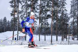 04.12.2022, Kontiolahti, Finland (FIN): Emilien Claude (FRA) - IBU World Cup Biathlon, pursuit men, Kontiolahti (FIN). www.nordicfocus.com. © Manzoni/NordicFocus. Every downloaded picture is fee-liable.