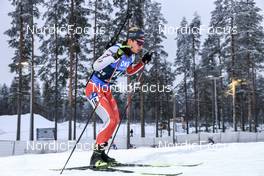 04.12.2022, Kontiolahti, Finland (FIN): Niklas Hartweg (SUI) - IBU World Cup Biathlon, pursuit men, Kontiolahti (FIN). www.nordicfocus.com. © Manzoni/NordicFocus. Every downloaded picture is fee-liable.